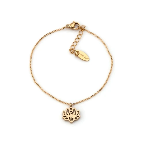 Bracelet Lotus Doré
